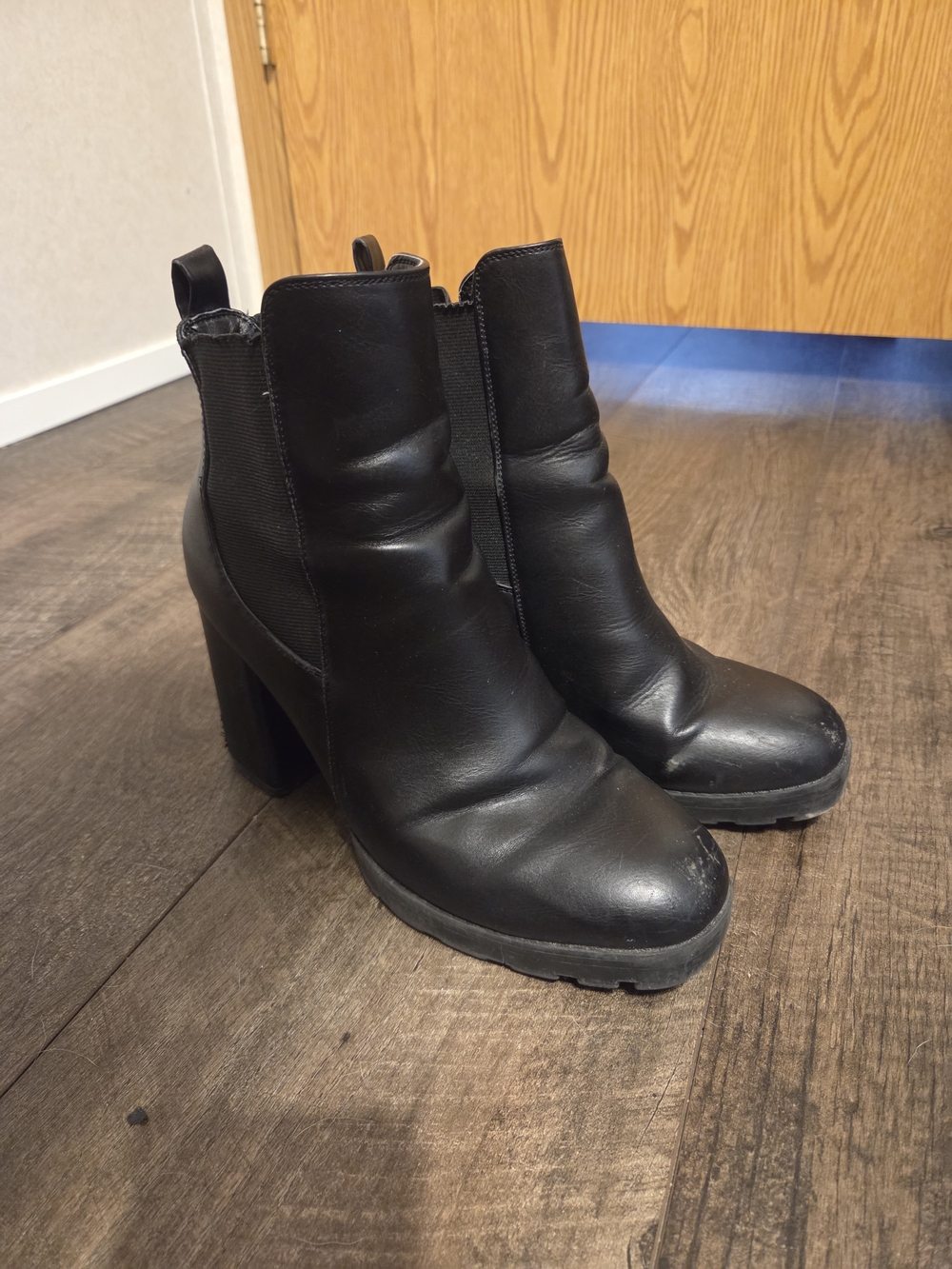 MIA Black Ankle Booties